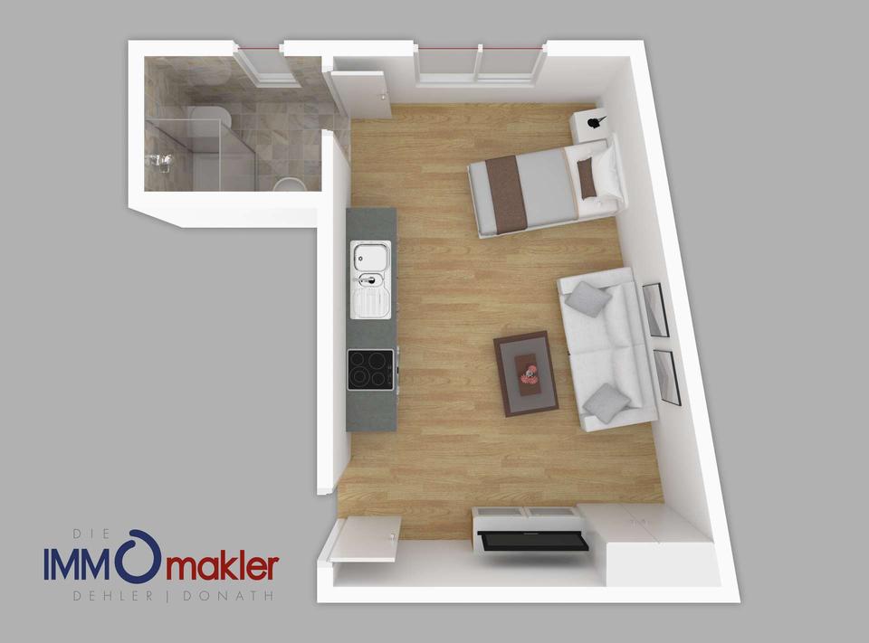 Thumbnail-Helles Büro in Marktplatznähe!