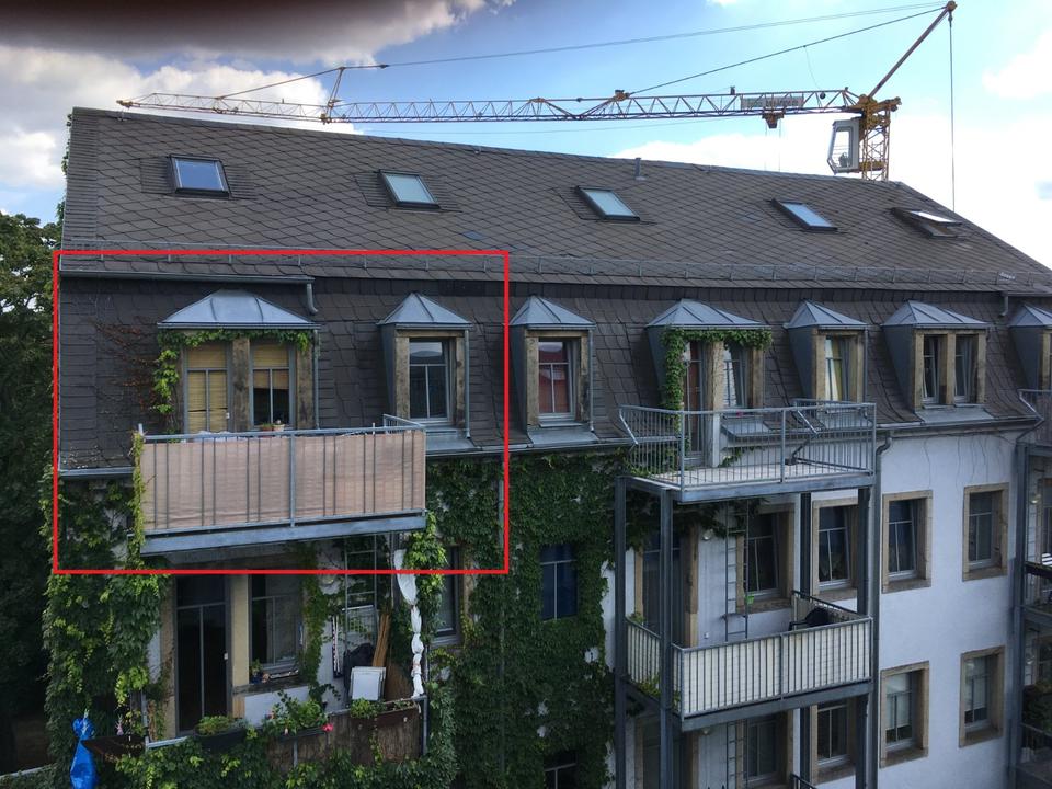 Thumbnail-Mietwohnung 3-Raum Dresden-Neustadt