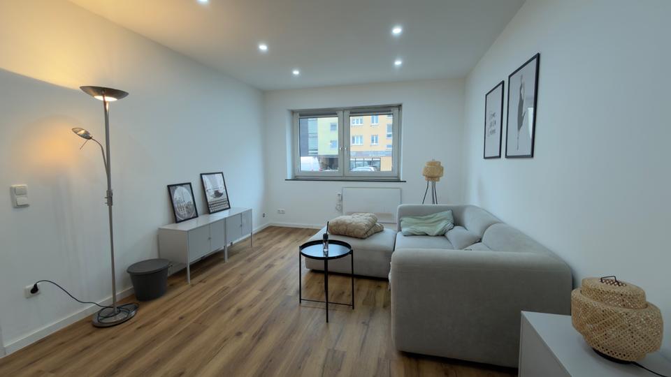 Thumbnail-Moderne, möblierte 2-Zimmer-Wohnung in Nürnberg, frisch renoviert