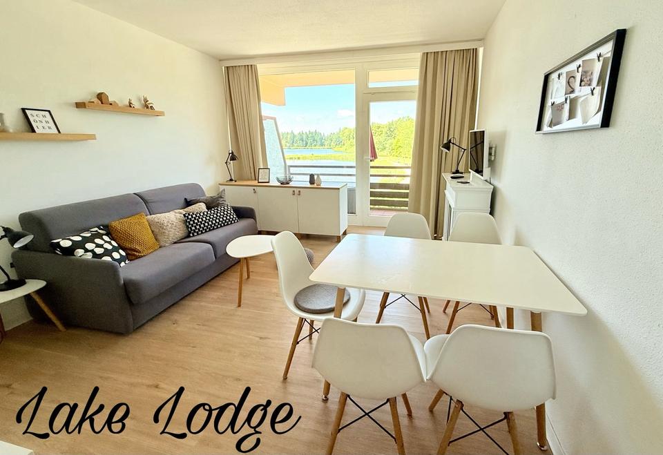 Thumbnail-Lake Lodge - Ferienwohnung Hahnenklee am Kranichsee, bis 6 Pers. Harz, Goslar, Urlaub m. Hund