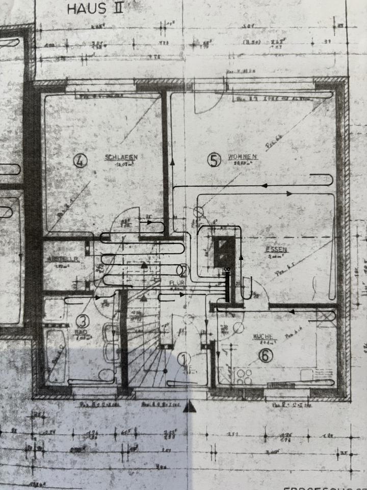 Thumbnail-Charmante Erdgeschosswohnung mit Südterrasse, Garten, Kamin und vielseitigem Nutzkeller in Scharmbeck