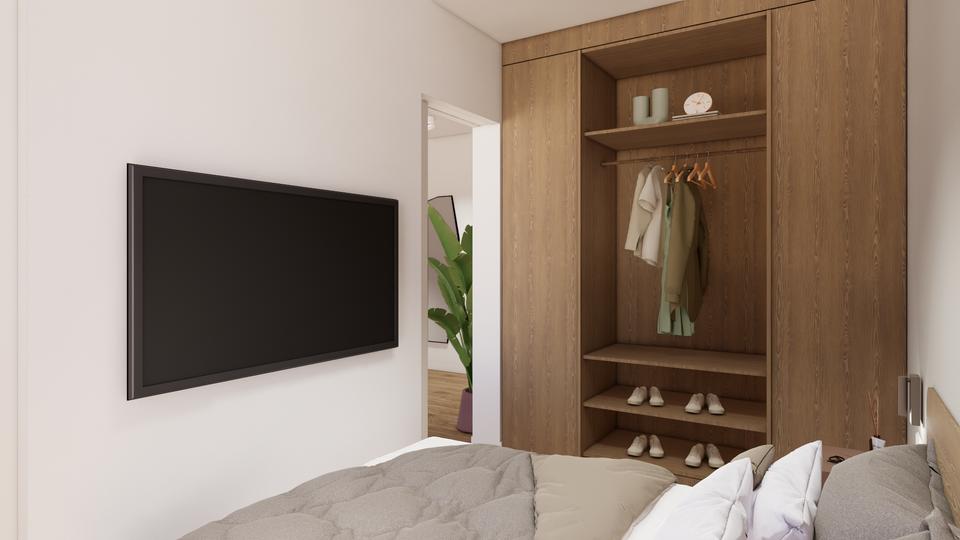 Thumbnail-Möbliertes Studio Plus Large mit Gemeinschaftsflächen: Padelplatz, Fitness, Dachterrasse & mehr