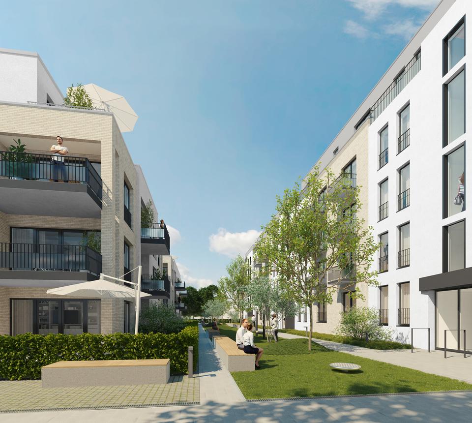 Thumbnail-3 Zimmer Wohnung in modernem Wohnquartier unweit des Bunten Garten