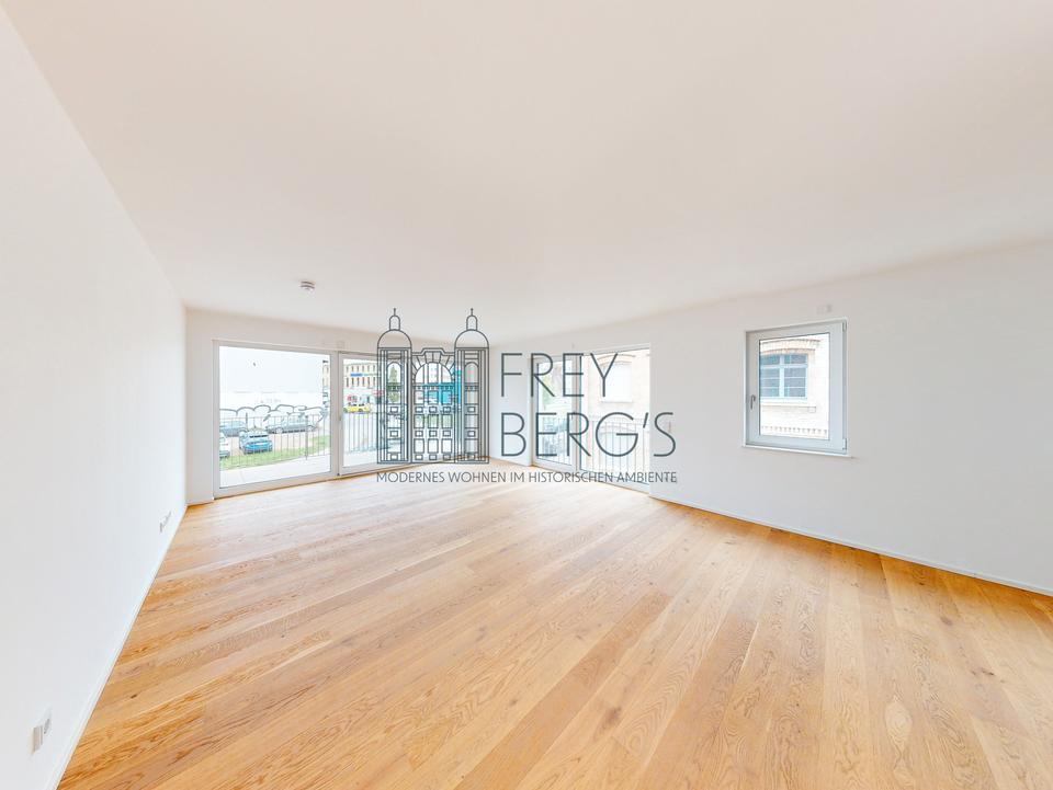 Thumbnail-Neubaukomfort: Stilvolle 1-Zimmer-Wohnung mit Einbauküche und Balkon