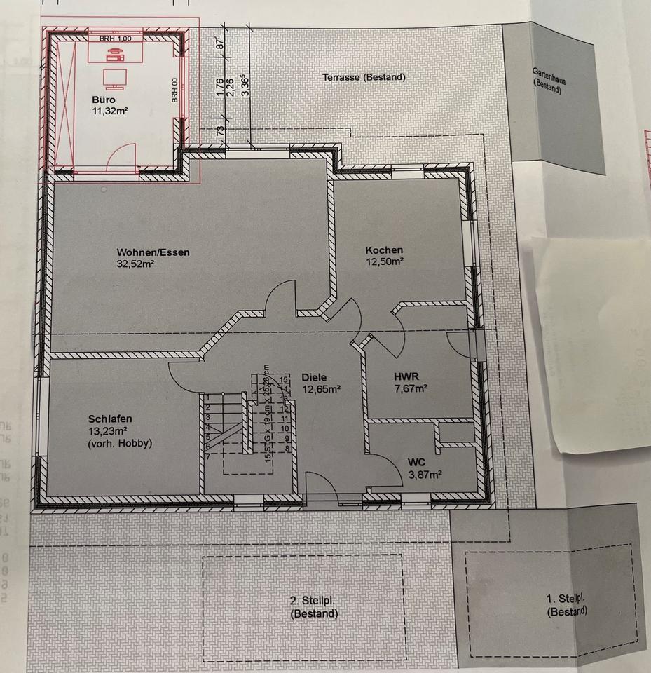 Thumbnail-3 Zimmer EG im Zweifamilienhaus mit Garten