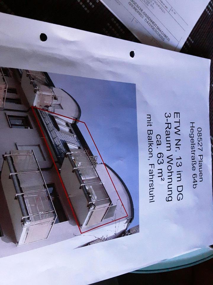 Thumbnail-Eigentumswohnung in Plauen Vogtland