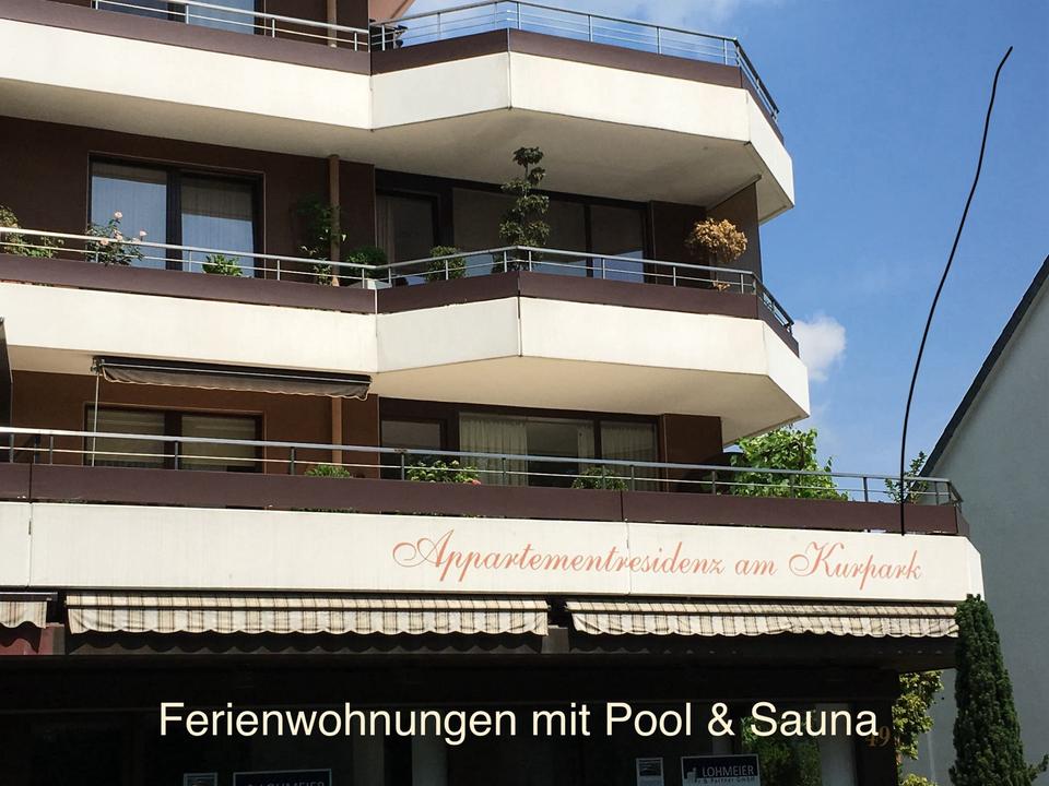 Thumbnail-Ferienwohnung am Kurpark Bad Salzuflen mit Pool, Sauna, Garage