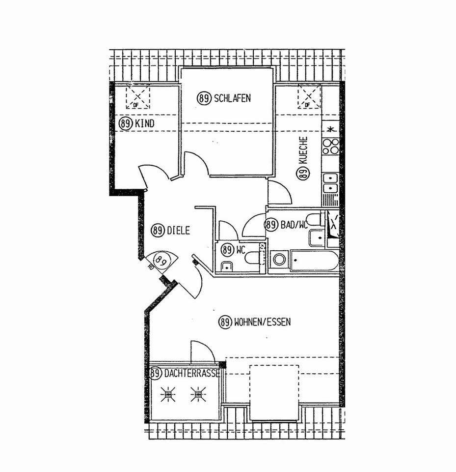 Thumbnail-3. Zimmer Wohnung zur Untermiete