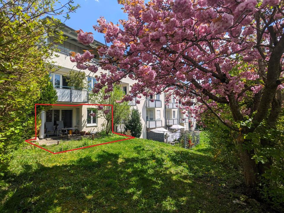 Thumbnail-Kleines grünes Refugium Ulm Eselsberg bezugs- & provisionsfrei!