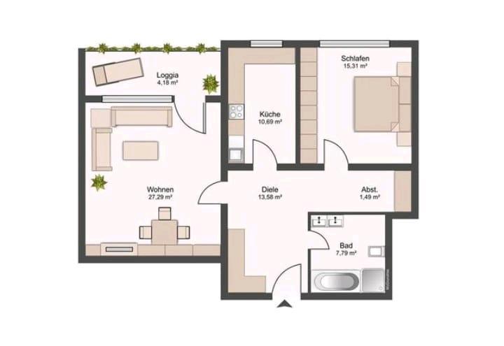 Thumbnail-Eigentumswohnung von Privat zu verkaufen