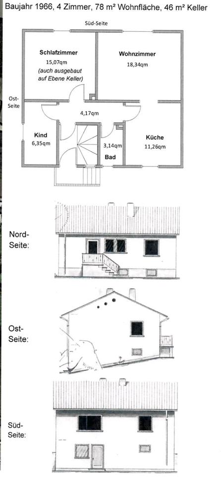Thumbnail-Einfamilienhaus Haus mit Garten und Stellplatz