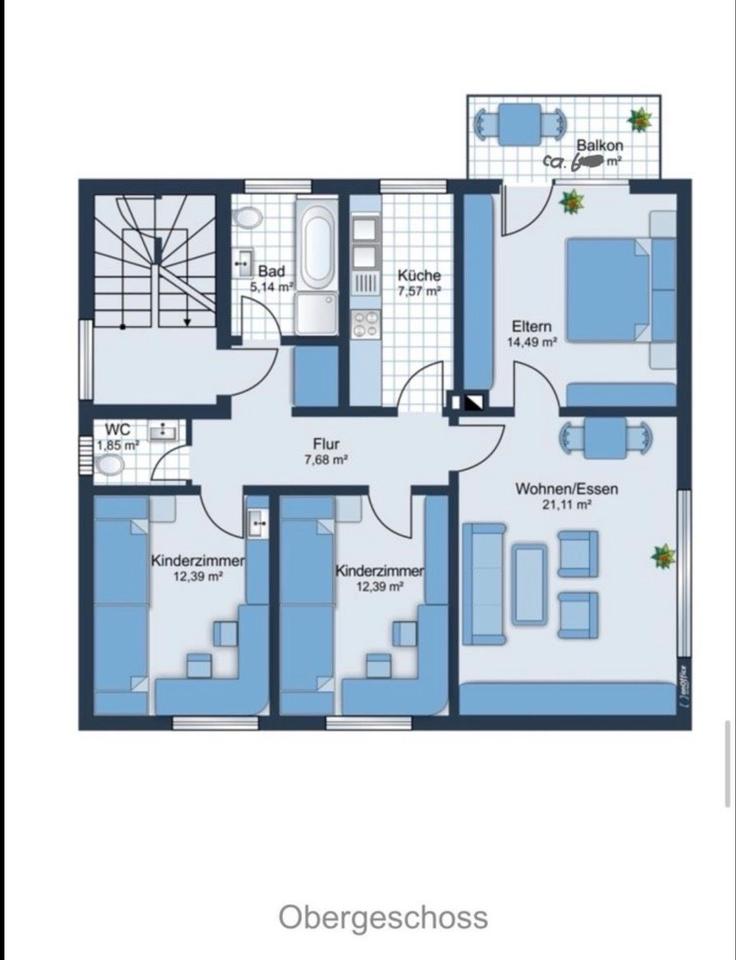 Thumbnail-Wohnung in Eschendorf zwei Familienhaus
