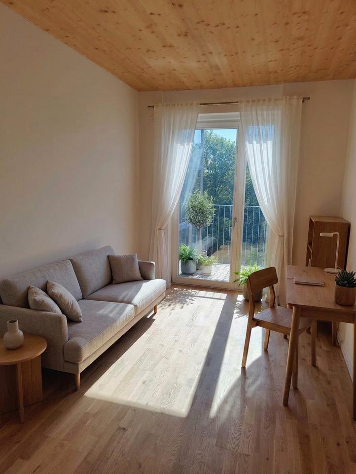 Thumbnail-Helle und elegante 3-Zimmer-Wohnung mit Balkon