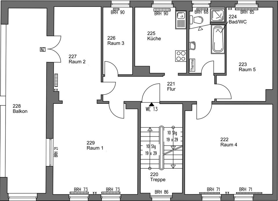 Thumbnail-Neu renovierte 5-Zimmer-Wohnung in grüner Gartenlage