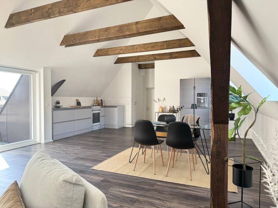 Thumbnail-Exklusive Dachgeschosswohnung im modernen Loftstil mit Balkon - zentral im Herzen von Dülmen