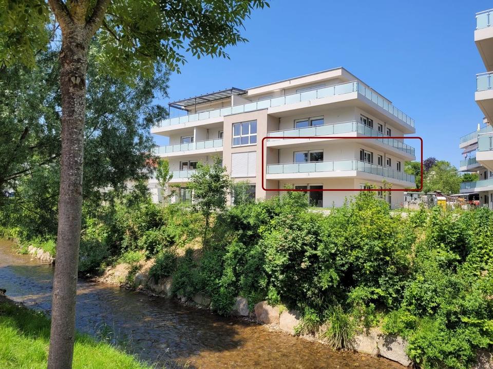 Thumbnail-Hochwertige helle Dreizimmerwohnung, Balkon, EBK, Aufzug, 2xTG