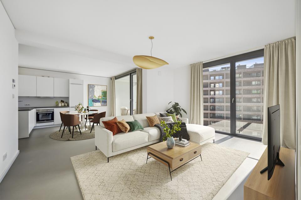 Thumbnail-Live Central – Komfortables 3-Zimmer-Apartment mit Loggia und Balkon in den Colonnades