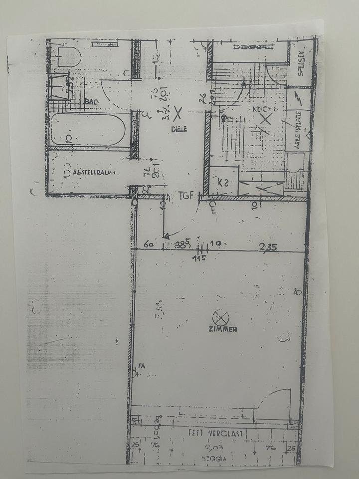 Thumbnail-Apartment 42qm Düsseldorf Lörick