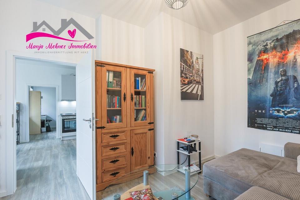 Thumbnail-Smart geschnittene 2-Zimmer-Wohnung mit moderner Einbauküche und Balkon