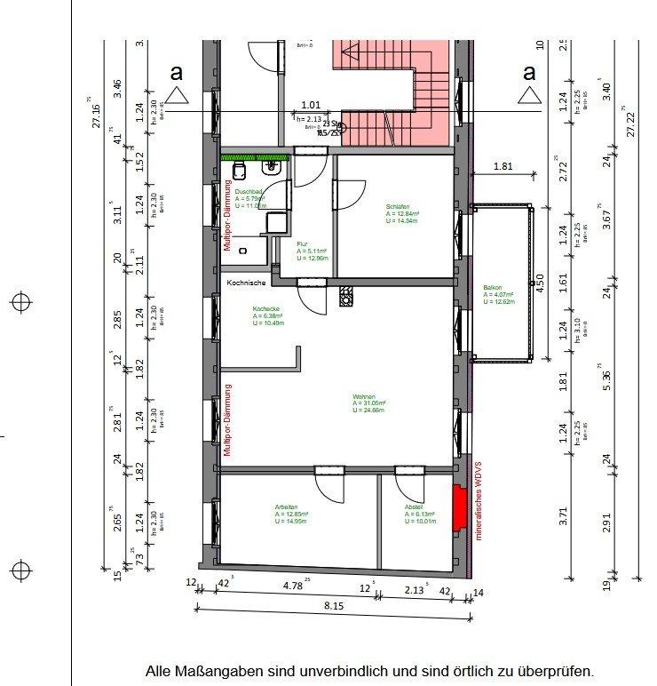 Thumbnail-3-Raumwohnung Altbau Kernsaniert Innenstadt