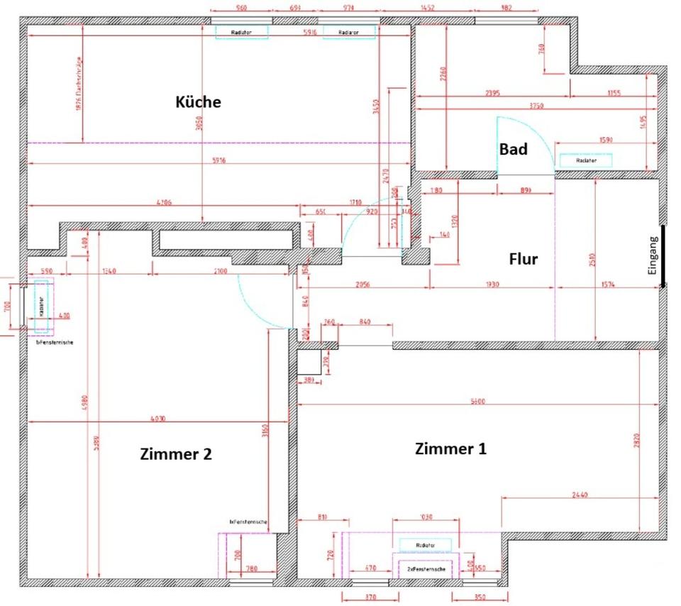 Thumbnail-gemütliche Dachgeschosswohnung in Zentrumsnähe