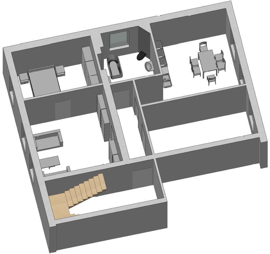 Thumbnail-Die neu renovierte 3 Raum Wohnung befindet sich im 1. EG