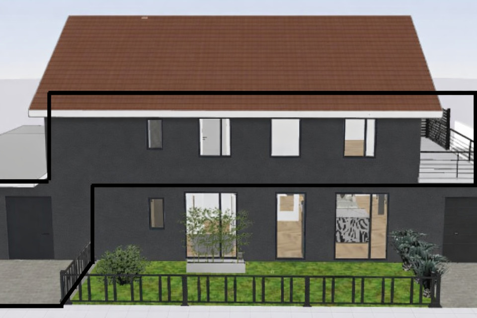 Thumbnail-Exklusive 3,5 Zimmer Wohnung mit privatem Hauseingang