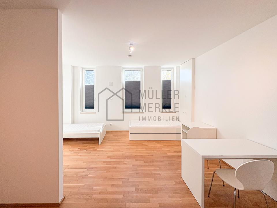 Thumbnail-Teilmöbliertes 1-Zimmer-Apartment