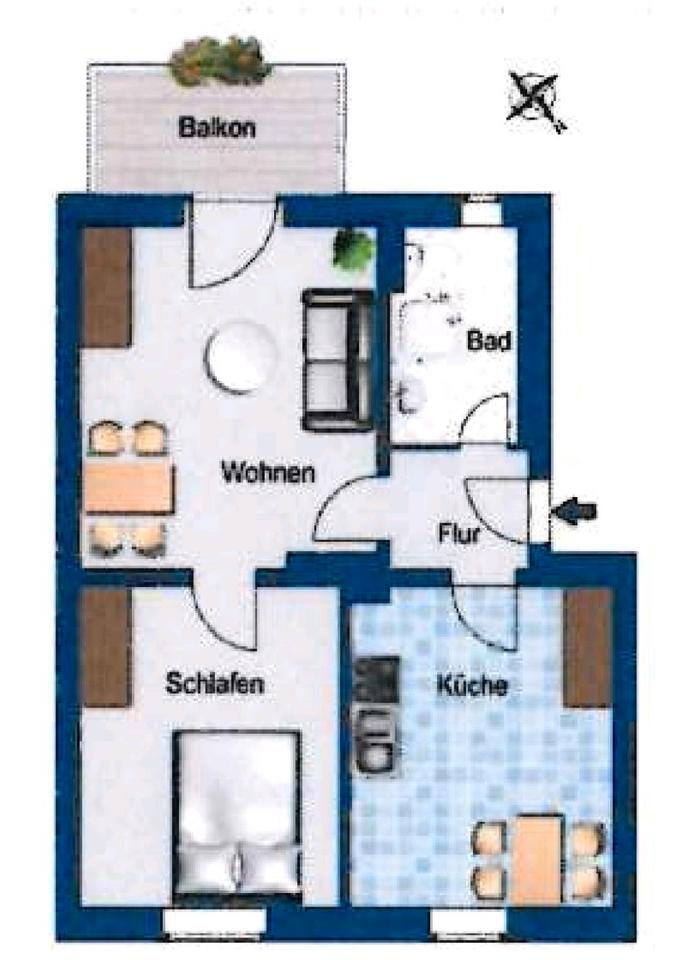 Thumbnail-Wohnung zur Nachmiete ab dem 01.06.2026