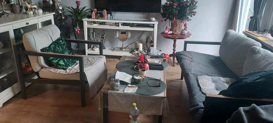 Thumbnail-1-Zimmer Wohnung mit Balkon, teilmöbliert, HH-Lokstedt