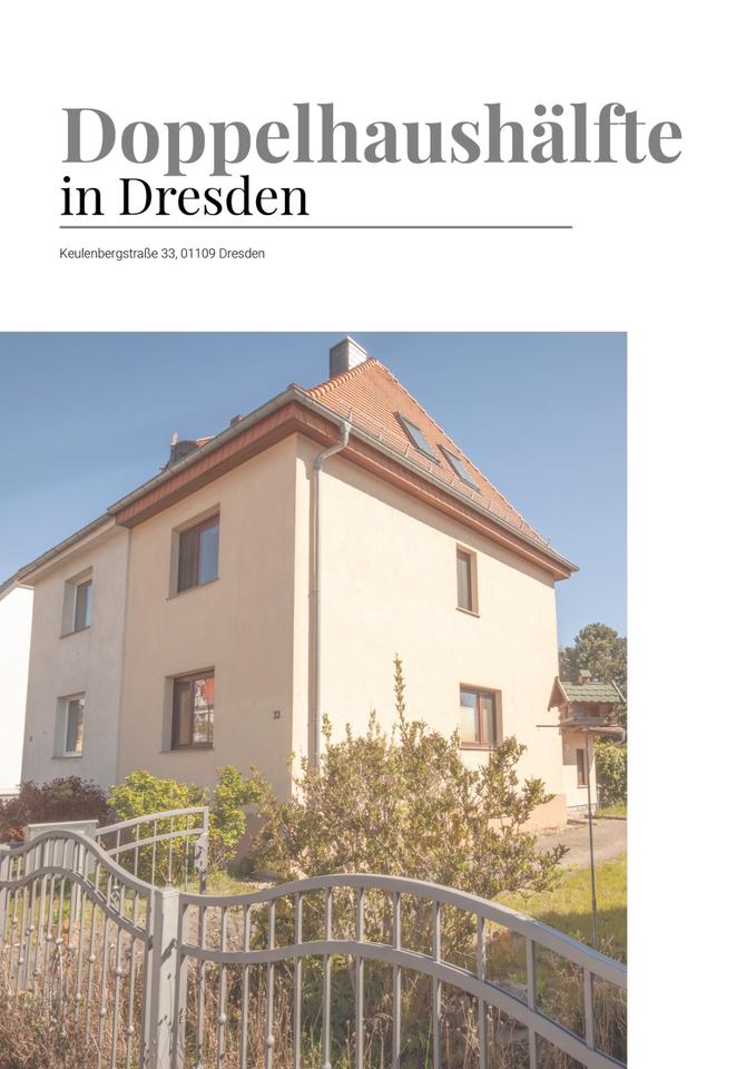 Thumbnail-Doppelhaushälfte in Dresden-Wilschdorf