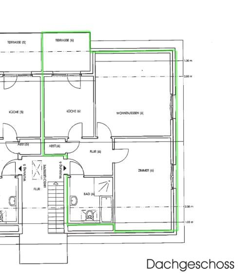 Thumbnail-Dachgeschosswohnung mit Terrasse - WBS benötigt