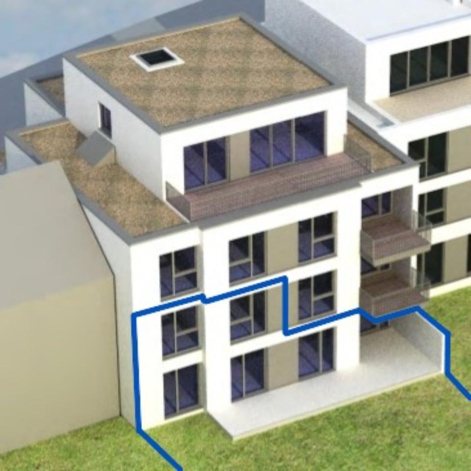 Thumbnail-Sonnige 5 Zi. Wohnung mit eigenem Garten - NEUBAU Erstbezug