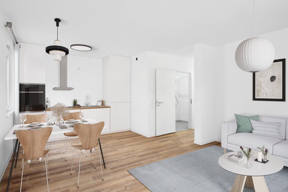 Thumbnail-2 Zimmer Neubauwohnung im schönen Wolfsburg zu vermieten - WBS erforderlich - ERSTBEZUG