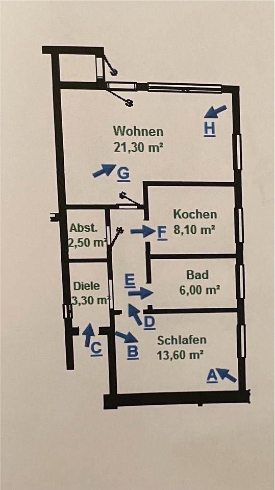 Thumbnail-Gemütliche 2-Zimmer-Wohnung ErdgeschosswohnungGartenanteil