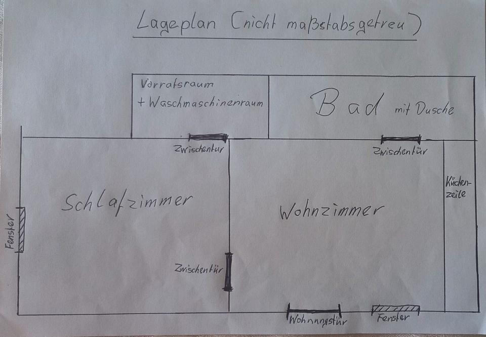 Thumbnail-Vermiete 2-Raum Wohnung in Gotthun