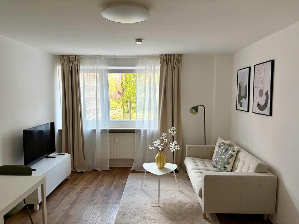 Thumbnail-Erstbezug: Neu möbliertes Studio-Apartment in Nürnberg Wöhrd