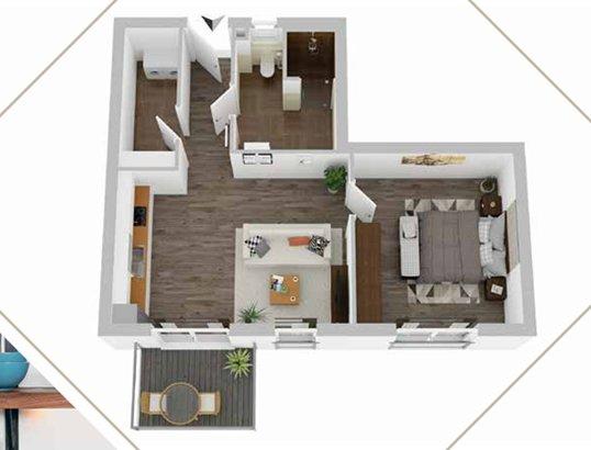 Thumbnail-Erstbezug: Wohnung in Top-City-Lage und geringem Energiebedarf
