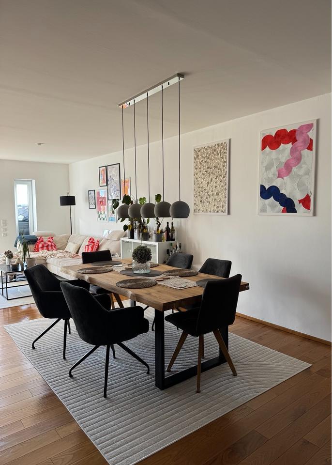 Thumbnail-Modernes Penthouse mit 3 Zimmern und Dachterasse zur Untermiete