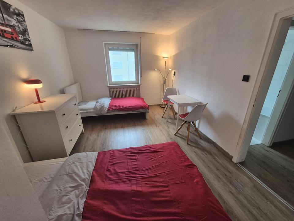 Thumbnail-Frisch renovierte, möblierte Wohnung in Augsburg-Haunstetten