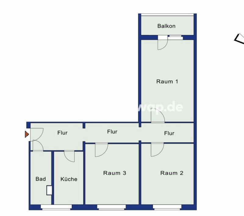 Thumbnail-Wohnungsswap - 3 Zimmer, 76 m² - Thomas-Mann-Straße, Pankow, Berlin