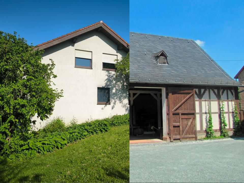 Thumbnail-Zweifamilienhaus 238m² im Grünen, Glasfaser, Scheune