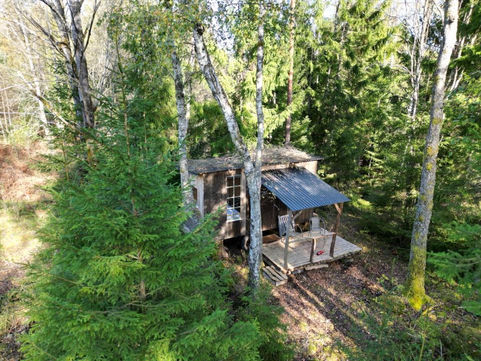 Thumbnail-Tiny House Ferienhaus See Schweden im Wald Cabin