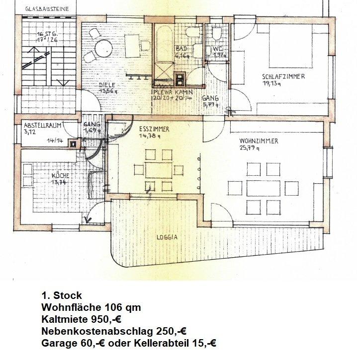 Thumbnail-2 Zimmer Wohnung