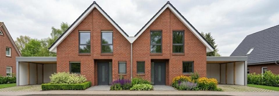 Thumbnail-Neubau - moderne Doppelhaushälften zur Miete in Horstmar