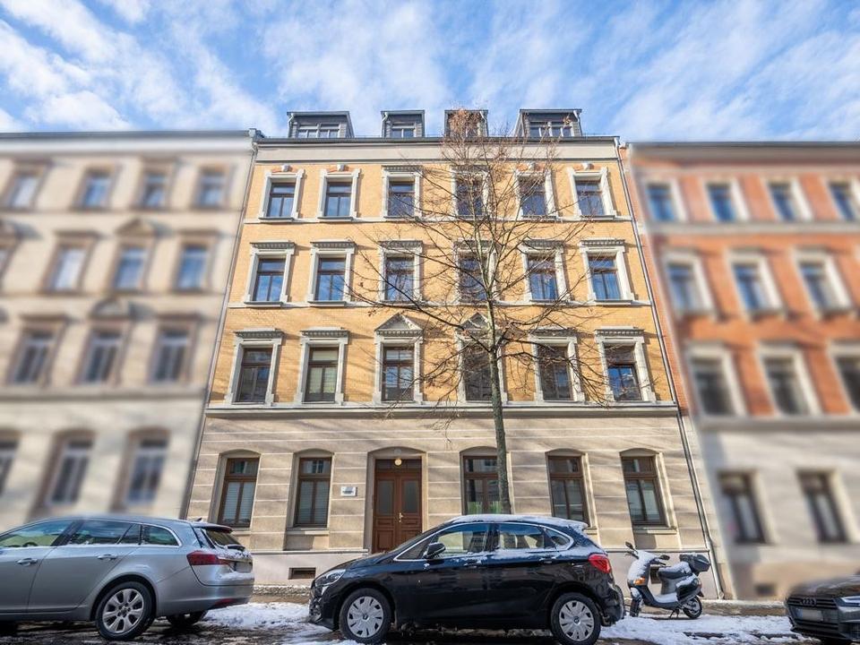 Thumbnail-2-Raum-Wohnung mit Balkon auf dem Kaßberg - Chemnitz