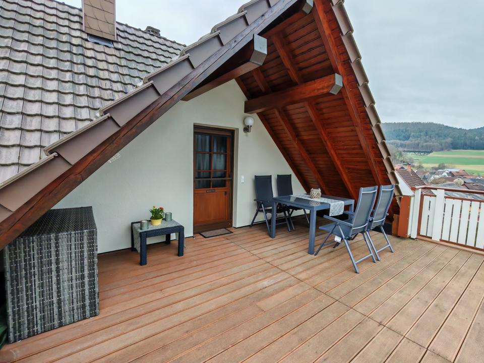 Thumbnail-**TOP**Ferienwohnung BuchenOdenwald renov. Wall-Box Dachterrasse