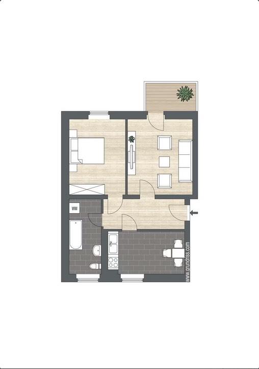 Thumbnail-Wohnung in Hainstadt 2 Zimmer