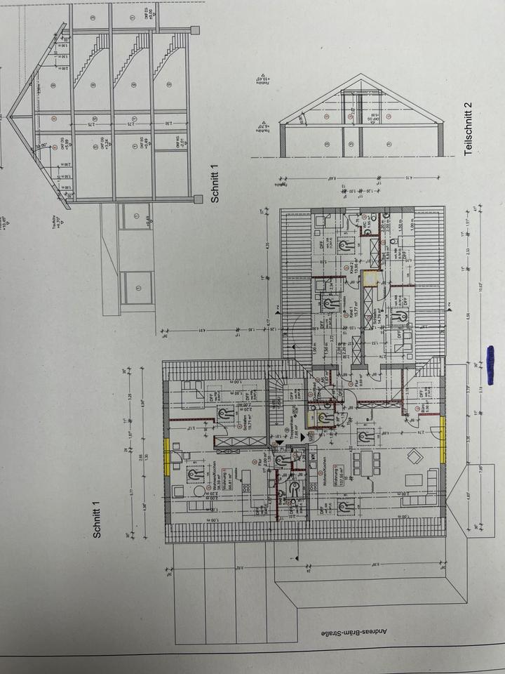 Thumbnail-Dachgeschosswohnung 137 m2, 5 Zimmer zur Miete
