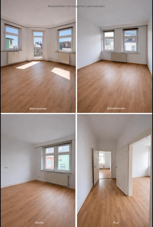 Thumbnail-2-Zimmer-Wohnung mit kleinem Balkon und neuem Laminat nach Wunsch